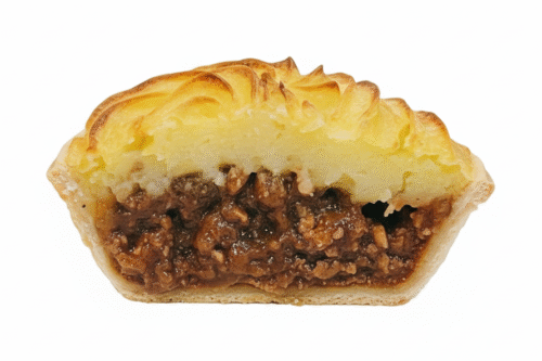 mince & potato pie