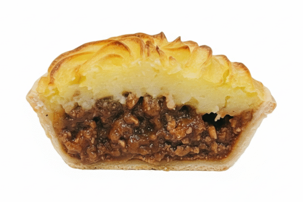 mince & potato pie