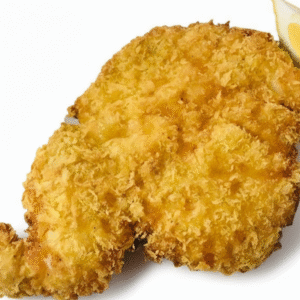 cooked pork schnitzel