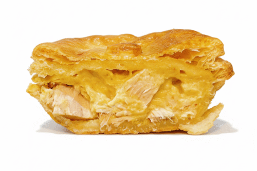 creamy curried chicken pie