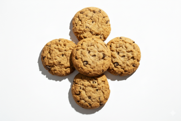 chocolate chip cookie 5 pieces